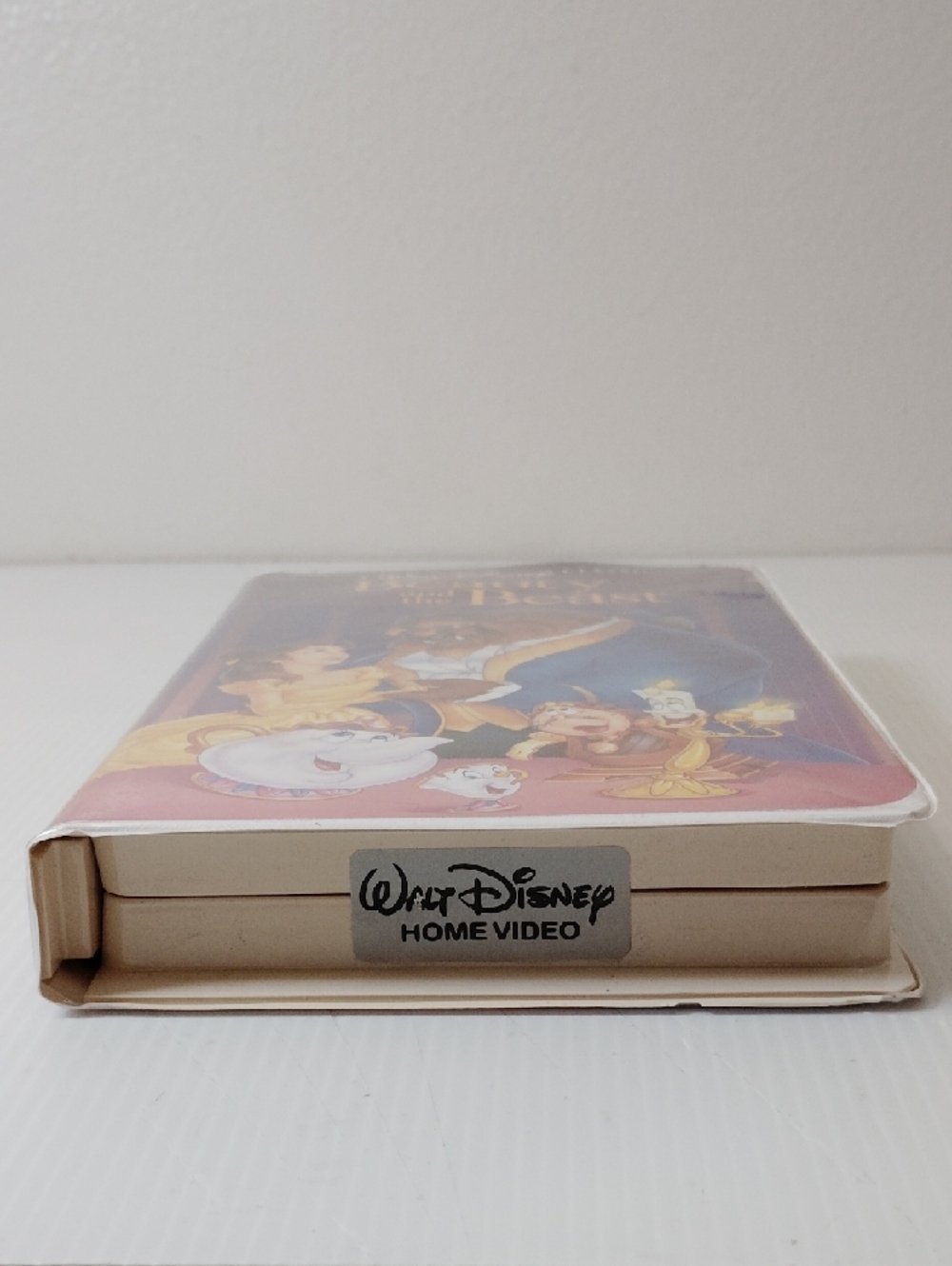 Walt Disney Beauty and the Beast VHS Cover - Purple & Gold Artwork Black Diamond - Picture 9 of 10